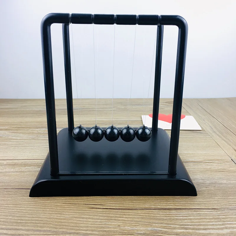 Newton Cradle Large - Preto newton pêndulo generoso piscina newton