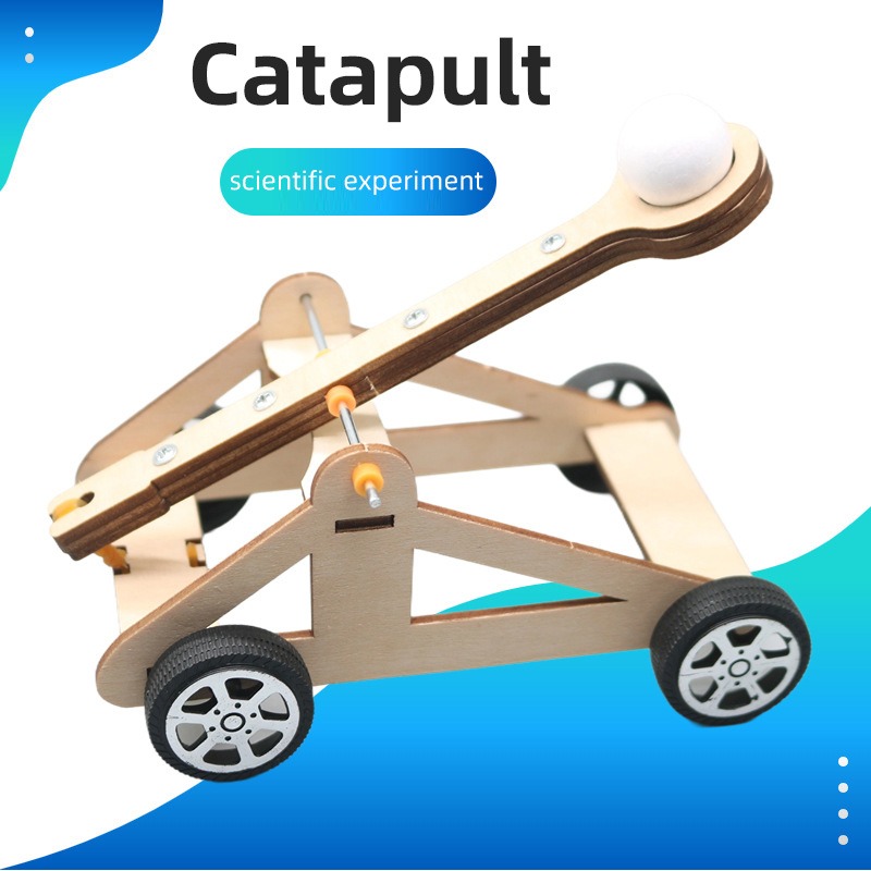 Science Project Kit - Diy catapulta brinquedo diy kit de