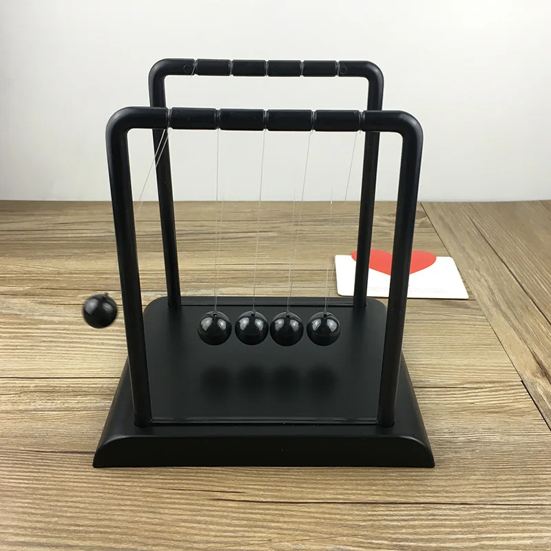 Preto newton pêndulo generoso  - Newton Cradle Large avaliação e preço