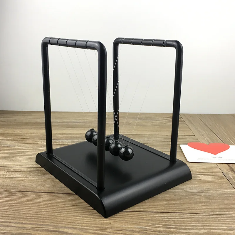Preto newton pêndulo generoso  - Newton Cradle Large avaliação e preço