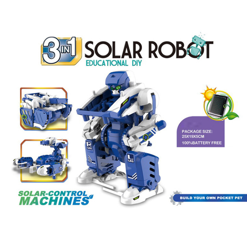 Kit Robô 3 em 1 Educacional DI - Science Robot avaliação e preço