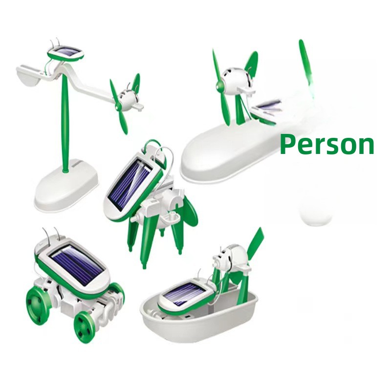 Kits de robô 6 em 1, faça você - Science Robot avaliação e preço