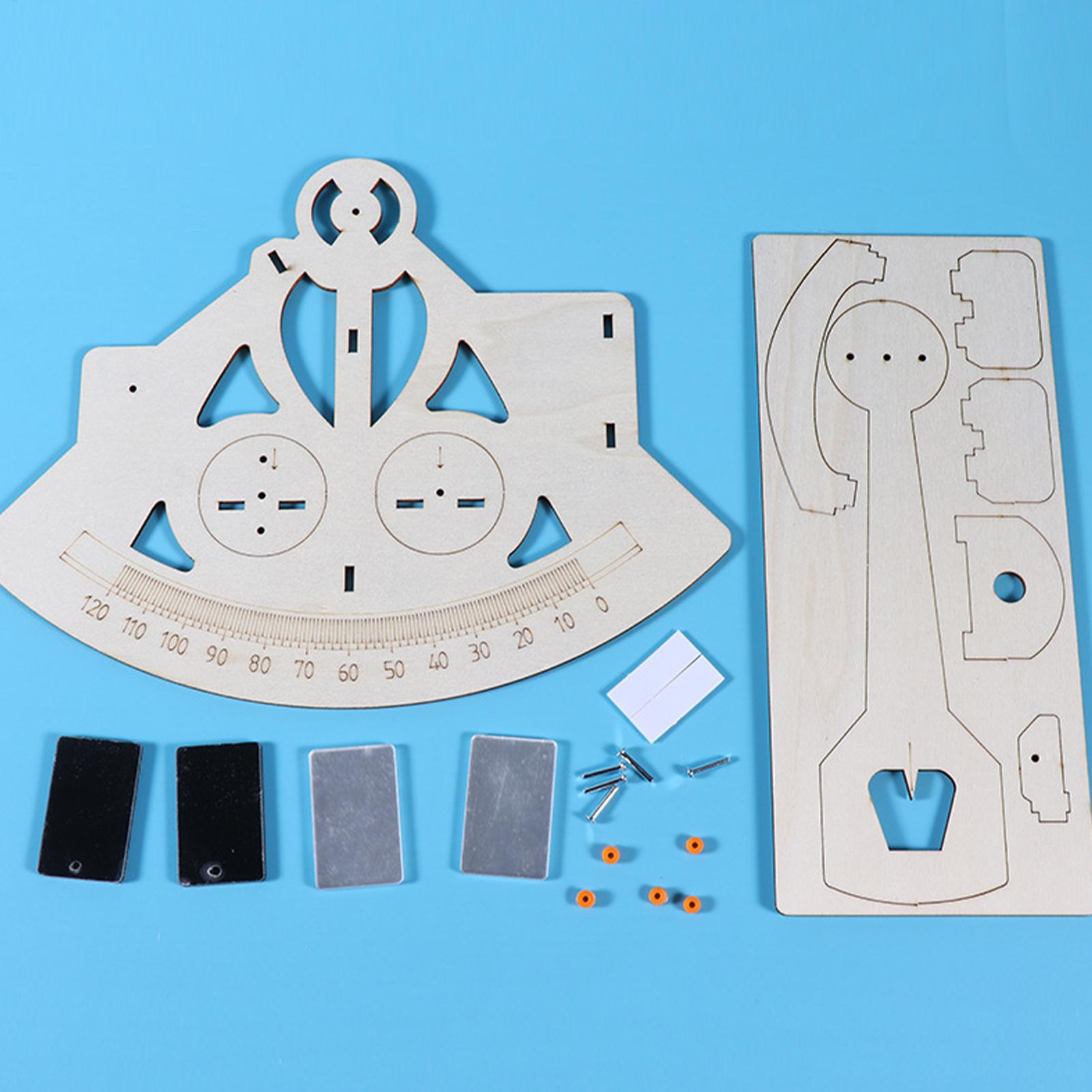 Modelo de Sextante de Madeira  - Science Project Kit avaliação e preço