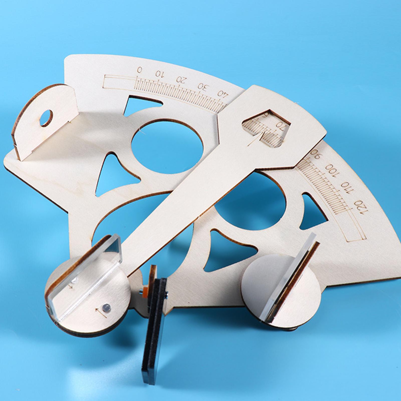 Modelo de Sextante de Madeira  - Science Project Kit avaliação e preço