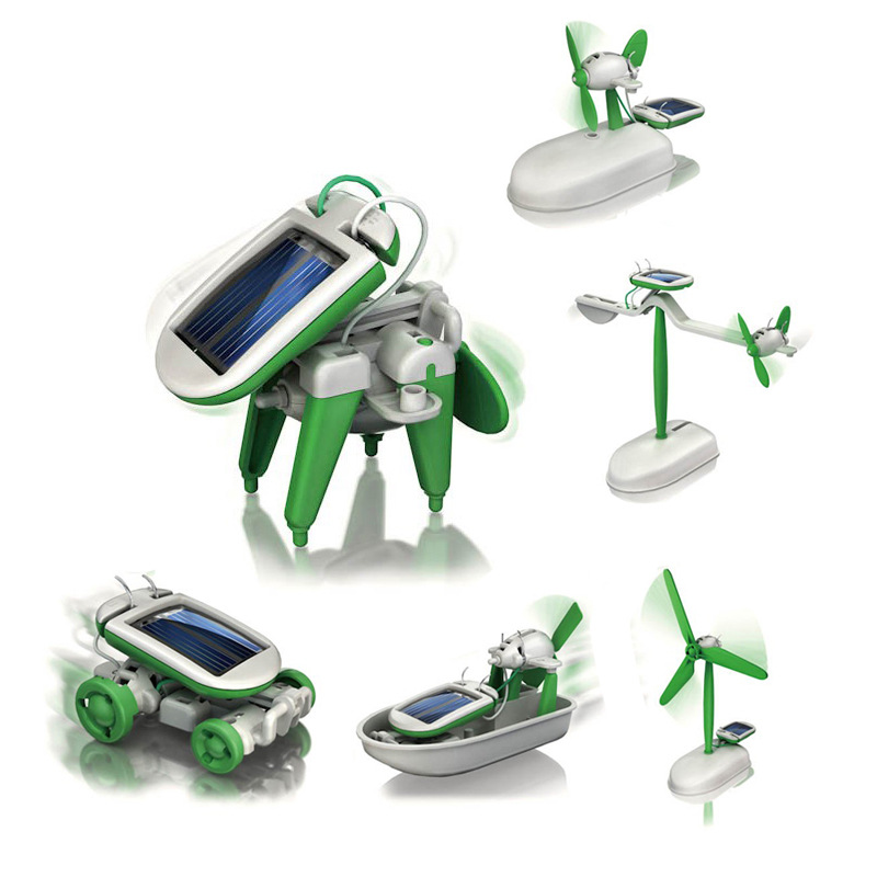 Kit Robô Solar 6 em 1: Brinque - Science Robot avaliação e preço