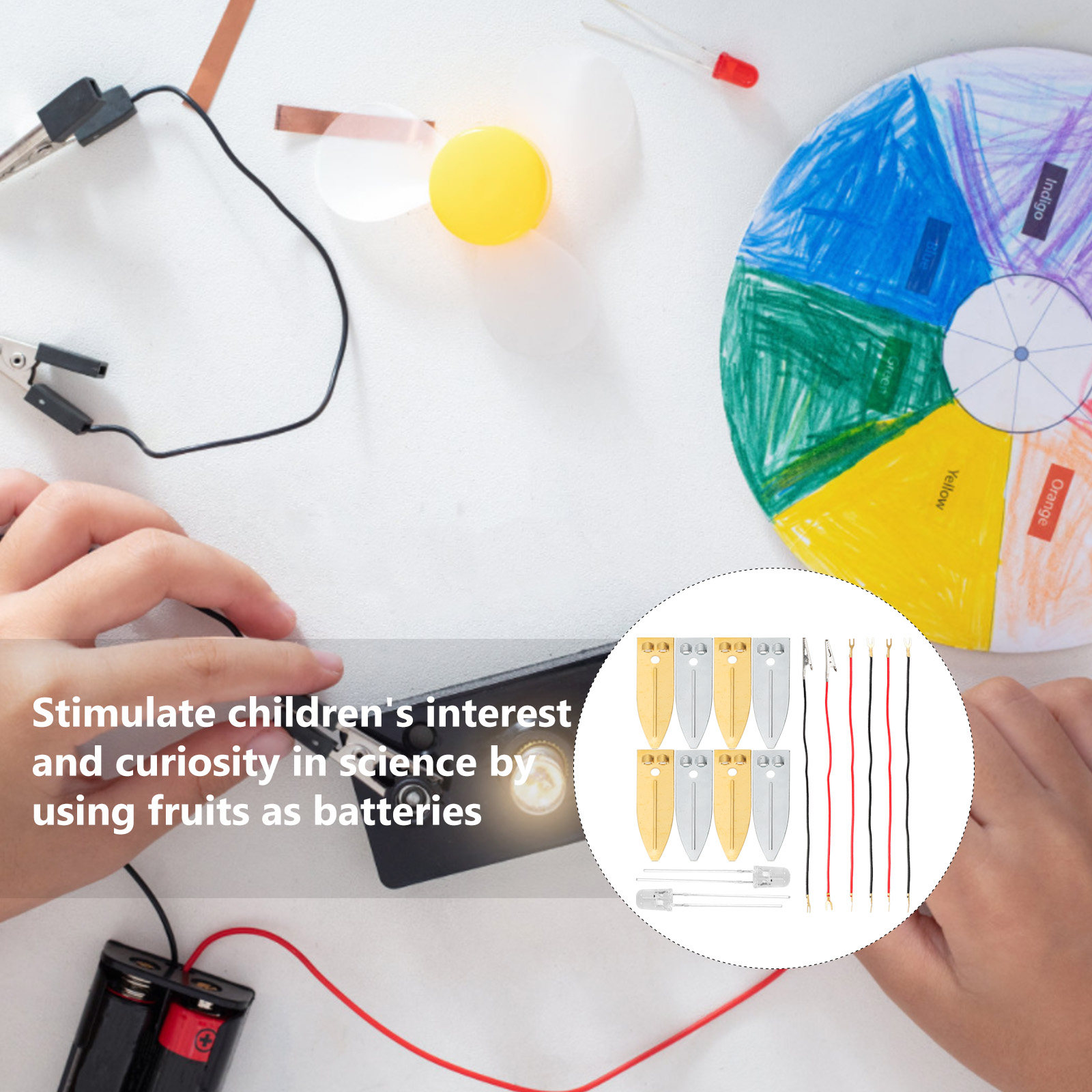 1 Conjunto de Kit Científico d - Science Experiment avaliação e preço