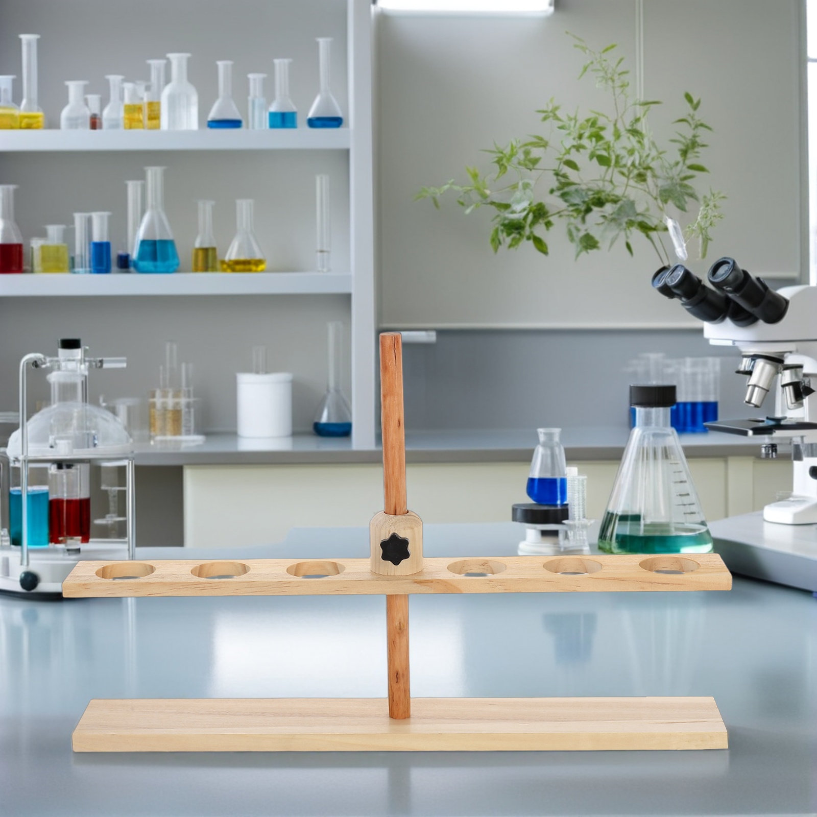 Suporte de Funil de Madeira co - Science Experiment avaliação e preço